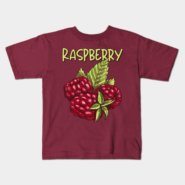 Raspberry Kids T-Shirt by Viking Age